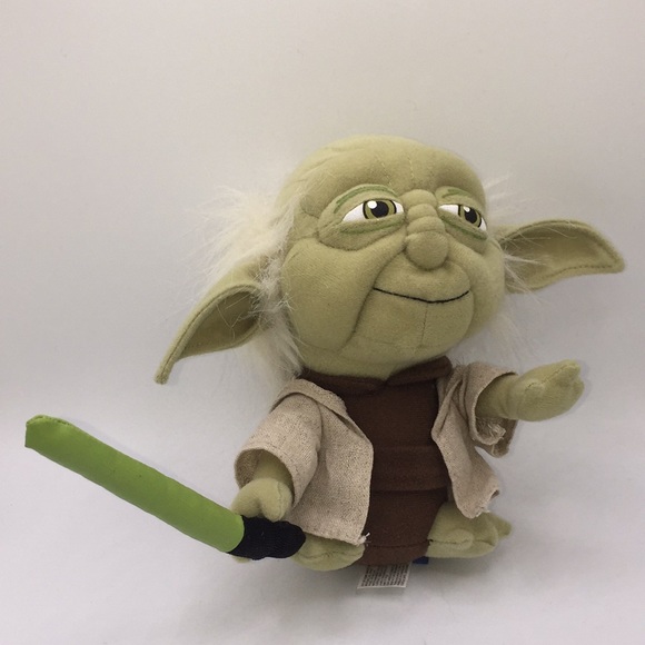 Star Wars Yoda 7” Plush Stuffed Toy Figure - Picture 8 of 10